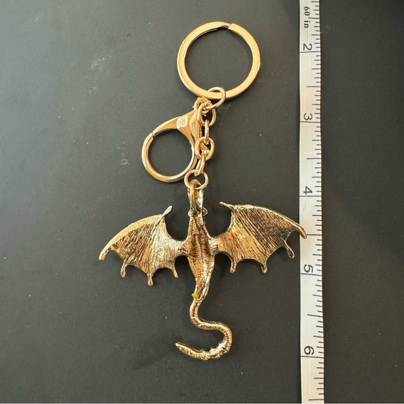NWT Dragon Jeweled Keychain - Picture 10 of 12